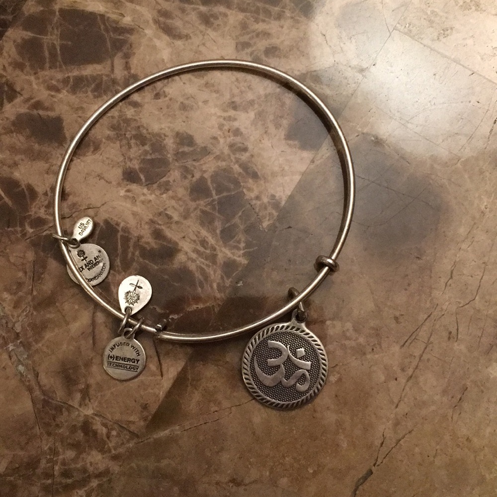 Alex & Ani Om bracelet
